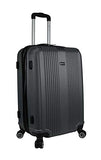 Mancini Leather Goods Santa Barbara 2 Piece Expandable Spinner Luggage Set (20 +