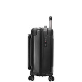 Andiamo Pantera 20" Hardside Carry-On Luggage With Spinner Wheels (20in, Carbon Black)