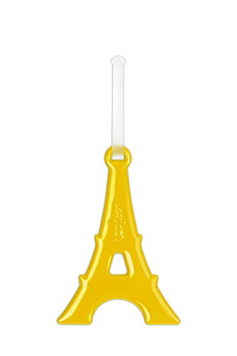 ALIFE DESIGN EIFFEL TOWER LUGGAGE TAG (YELLOW)