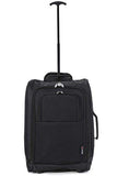 5Cities Lightweight Hand Luggage Bag - Approved Ryanair 2 Wheeled Cabin Baggage. 42L Travel