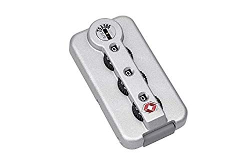 RIMOWA TSA lock for replacement for Topas Original and Pilot Series in silver