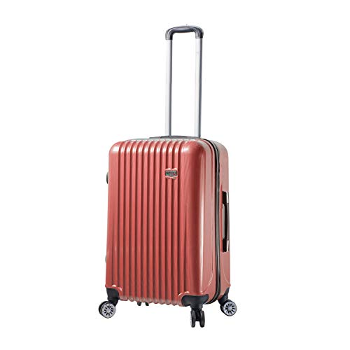 Mia Toro Mia Viaggi Italy Lucca Hardside 24 Inch Spinner, Red