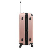 Travelers Club Luggage 4 Piece Luggage Set, Rose Gold, 4 PC