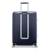 Samsonite Etude Hardside Checked Luggage with Double Spinner Wheels, Dark Navy