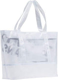 Tommy Jeans Summer Tote Mesh Womens Messenger Bag One Size Classic White