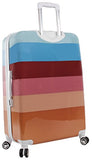 Nicole Miller Rainbow 24" Hard-Sided Luggage Spinner (24 in, Rainbow Spice)