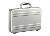 Zero Halliburton Slimline Small 3" Aluminum Attache Case in Silver