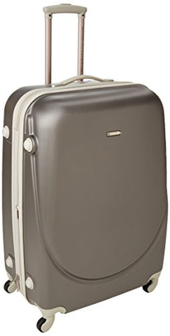 TPRC 28" "Barnet Collection" Hardside Expandable Carry-On Spinner Luggage, Silver Color Option
