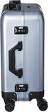 Zero Halliburton Classic Aluminum 2.0 Carry-On 4 Wheel Spinner Travel Case (Polished Blue)