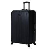 Kenneth Cole Reaction Gramercy Collection Lightweight Hardside 4-Wheel Spinner Luggage, Navy, 28-Inch Checked