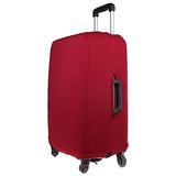 Monkeyjack Holiday Spandex Luggage Cover Suitcase Protector For S 18-21'' Case - Wine Red
