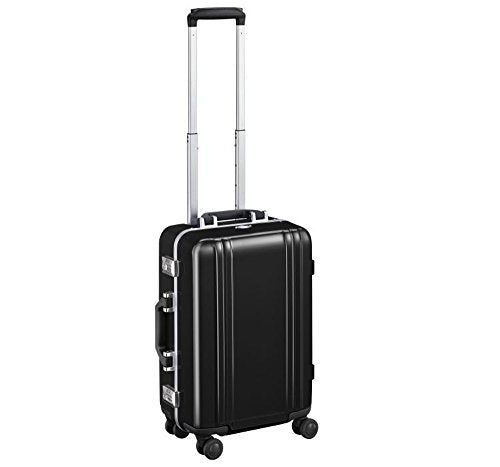 Zero Halliburton Classic Polycarbonate 2.0 19" Carry On 4-Wheel Spinner in Black