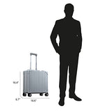 ALEON 17" Aluminum Wheeled Hardside Business Briefcase
