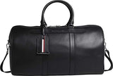 Tommy Hilfiger Elevated Leather Duffle Duffle Bag One Size Black