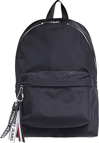 Tommy Jeans Logo Tape Womens Backpack One Size Black