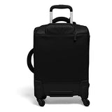 Lipault - Original Plume Spinner 55/20 Carry-On Suitcase and City Plume 24H Travel 2 Piece Luggage Set - Black