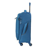 Samsonite Patrono Spinner Unisex Small Blue Polyester Luggage Bag 108104-1090
