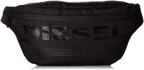 Diesel Men's SUSEGANA F-SUSE Belt Bag, Black Print, UNI