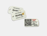 Dynotag Web/Gps Enabled Qr Code Smart Mini Tags - 3 Unique Tags For Gear