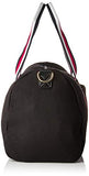 Tommy Hilfiger Duffle for Women TH Flag Canvas,  Black, One Size