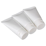BQLZR 30ml White Soft Flip Plastic Empty Tube Cosmetic Cream Lotion Shampoo Travel Containers