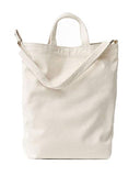 BAGGU Duck Bag Canvas Tote, Essential Everyday Tote, Spacious and Roomy, Natural Canvas (2018)