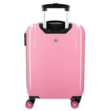 Maui & Sons Tropical State Hand Luggage, 55 cm, 33 Litres, Pink