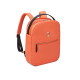 DELSEY Paris Securstyle Laptop Backpack, Orange, 14 Inch Sleeve