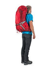 Osprey Atmos AG 50 Men's Backpacking Backpack, Rigby Red , Medium