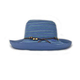 Wallaroo Hat Company Women’s Breton Sun Hat – Hydrangea – UPF 50+