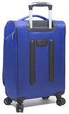 Dejuno Cirrus Lightweight Nylon 3-Piece Spinner Luggage Set-Blue