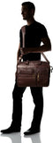 Claire Chase Executive Computer Briefcase, Cafe, One Size