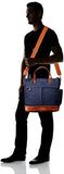 Timberland Men'S Nantasket Other Fibers And Leather All Purpose Bag, Black Iris