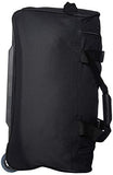 Rockland Rolling Duffel Bag, Black, 22-Inch