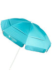Coolibar UPF 50+ 6' Titanium Beach Umbrella - Sun Protective (One Size- Cooliblue)