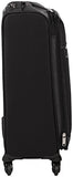 AmazonBasics Softside Spinner Luggage Suitcase - 25 Inch, Black