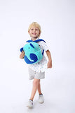 White Dolphin Cute Toddler Backpack,Cartoon Cute Animal Plush Backpack By-My-Side Safety HarnessToddler Mini School Bag for Kids Age 1-3 Years Old (anti-lost-desing,Elephant), Small