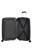 American Tourister Aero Racer Spinner 68 Expandable - 3,6 Kg Suitcase, cm, 75.5 liters, Black (Jet Black)
