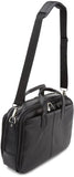 Kenneth Cole Reaction Genuine Leather Dual Compartment 15.4" Laptop Portfolio, Black