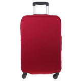 Monkeyjack 1X Travel Luggage Cover Protector Dust Proof For M 22-24'' Wine Red Suitcase