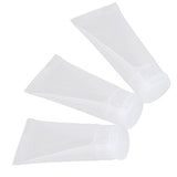 BQLZR 20ml Transparent Mini Soft Empty Cosmetic Travel Plastic Packing Bottle Container Pack of 10