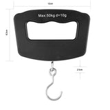 Lcd Display New 50Kg/10G Portable Lcd Digital Fish Hanging Luggage Weight Electronic Hook Scale