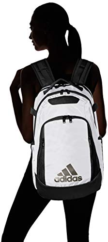 adidas 5 star team backpack white Shop adidas Unisex 5-Star Team Backpack, Whit – Luggage Factory