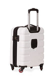 SWISSGEAR 7366 Expandable Hardside Spinner (18", White)