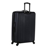 Kenneth Cole Reaction Gramercy Collection Lightweight Hardside 4-Wheel Spinner Luggage, Navy, 28-Inch Checked