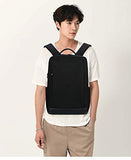 TRE Deluxe Black Waterproof Laptop Backpack 15 Inch Travel Gear Bag Business Trip Computer Daypack Double Laptop Compartment (Color : A2)