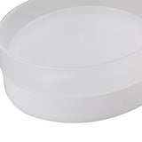 BQLZR 30g Empty White and Transparent Round Containers Cosmetic Jar Craft Travel Creams Plastic