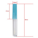20Pcs 1.3ML Blue Empty Tubes Lip Gloss Balm Cosmetic Mini Containersini Containers