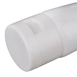 BQLZR 30ml White Soft Flip Plastic Empty Tube Cosmetic Cream Lotion Shampoo Travel Containers