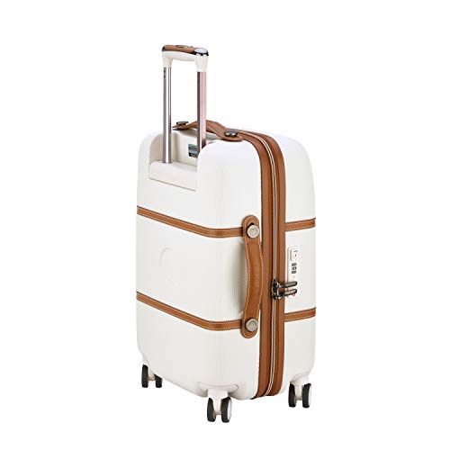 DELSEY PARIS Shadow 5.0 Expandable 4DR Trolley 82 Ivory Crème DELSEY PARIS Shadow 5.0 Expandable 4DR Trolley 82 Ivory Crème